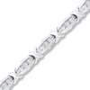 Thumbnail Image 0 of Previously Owned Diamond Bracelet 1/20 ct tw Round-Cut Sterling Silver