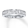 Previously Owned Diamond Anniversary Band 1 ct tw Princess-cut 14K White Gold