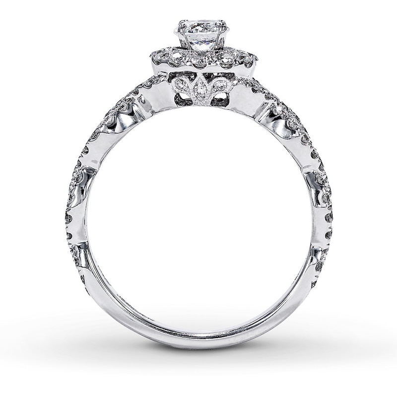 Main Image 2 of Previously Owned Neil Lane Engagement Ring 1 ct tw Round-cut Diamonds 14K White Gold Size 4.5