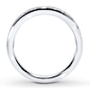 Thumbnail Image 2 of Previously Owned Diamond Anniversary Band 1 ct tw Round-cut 14K White Gold