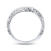 Thumbnail Image 2 of Previously Owned Diamond Wedding Band 1/4 ct tw Round-cut 14K White Gold