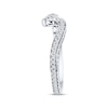 Thumbnail Image 3 of Previously Owned Diamond Wedding Band 1/4 ct tw Round-cut 14K White Gold