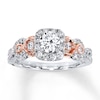 Thumbnail Image 1 of Previously Owned Diamond Ring 1 ct tw Round 14K Two-Tone Gold