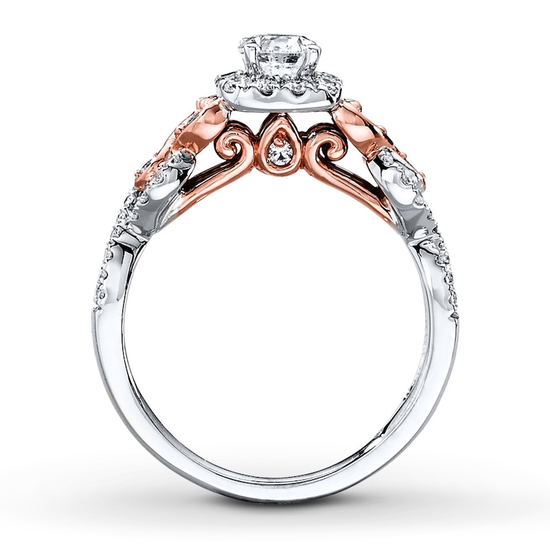 Main Image 2 of Previously Owned Diamond Ring 1 ct tw Round 14K Two-Tone Gold