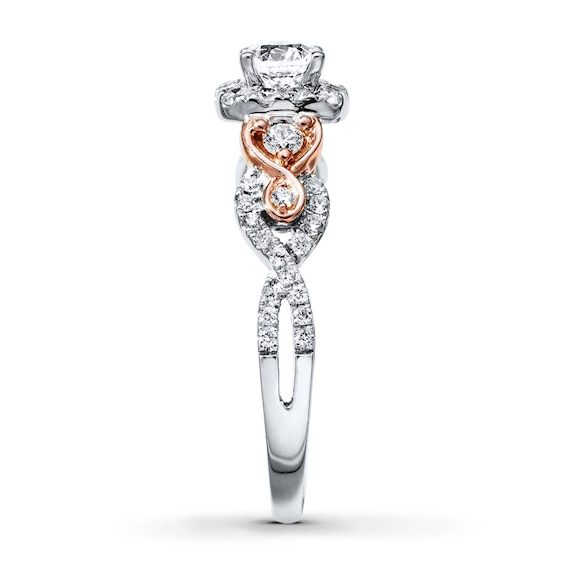 Thumbnail Image 3 of Previously Owned Diamond Ring 1 ct tw Round 14K Two-Tone Gold