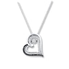 Thumbnail Image 0 of Previously Owned Diamond Necklace 1/4 ct tw Sterling Silver