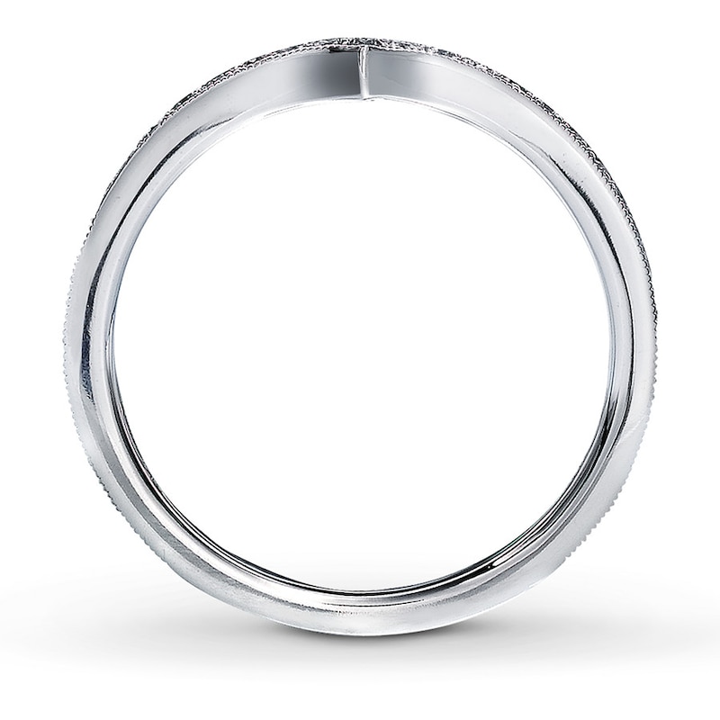 Main Image 2 of Previously Owned Neil Lane Wedding Band 1/5 ct tw Round-cut Diamonds 14K White Gold