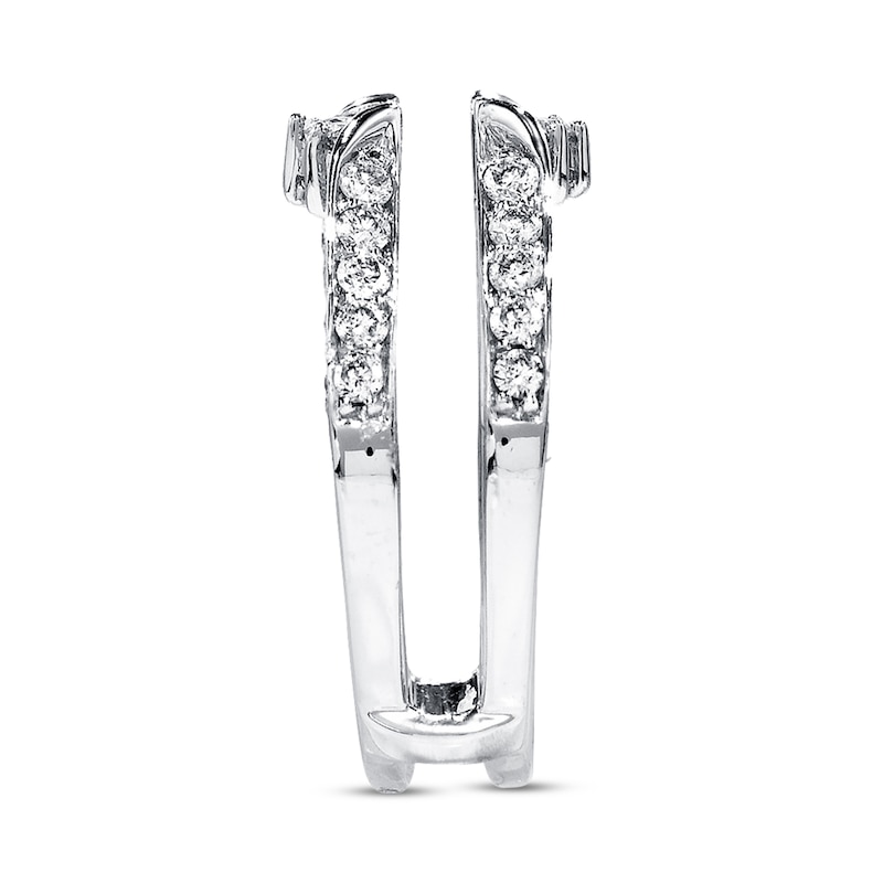 Main Image 2 of Previously Owned Diamond Enhancer Ring 3/4 ct tw Round-cut 14K White Gold