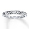 Thumbnail Image 1 of Previously Owned Diamond Wedding Band 1/5 ct tw Round-cut Diamonds 14K White Gold