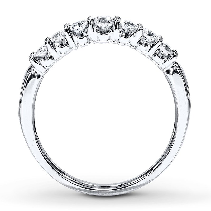 Previously Owned Diamond Band 1/2 ct tw Round 14K White Gold