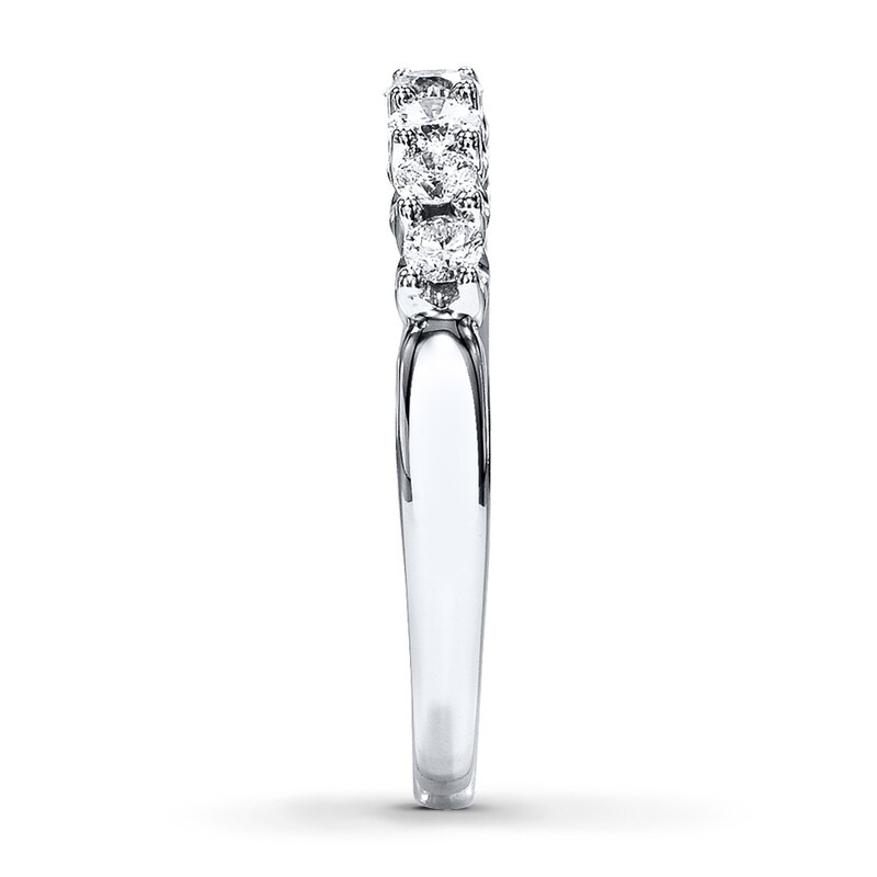 Previously Owned Diamond Band 1/2 ct tw Round 14K White Gold
