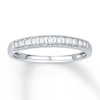 Thumbnail Image 1 of Previously Owned Anniversary Band 1/6 ct tw Round-cut Diamonds 10K White Gold