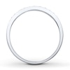 Thumbnail Image 2 of Previously Owned Anniversary Band 1/6 ct tw Round-cut Diamonds 10K White Gold
