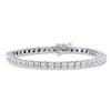 Thumbnail Image 0 of Previously Owned Diamond Bracelet 1 ct tw Round-cut 10K White Gold 7.25"