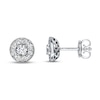 Thumbnail Image 0 of Previously Owned Neil Lane Earrings 1 ct tw Diamonds Round-cut 14K White Gold
