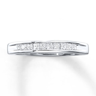 14KT White Gold & Diamond Classic Book Diamond Overatures Band Ring - 3/4  ctw - Pierce Jewelers