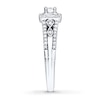 Thumbnail Image 3 of Previously Owned Ring 1/2 ct tw Diamonds 10K White Gold