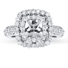 Thumbnail Image 1 of Previously Owned Diamond Ring Setting 1 ct tw Round-cut 14K White Gold