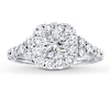 Thumbnail Image 2 of Previously Owned Diamond Ring Setting 1 ct tw Round-cut 18K White Gold