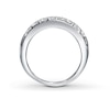 Thumbnail Image 2 of Previously Owned THE LEO Diamond Anniversary Band 2 ct tw Round-cut 14K White Gold - Size 10