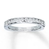 Previously Owned Diamond Anniversary Band 3/8 ct tw Round-cut 18K White Gold