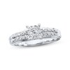Thumbnail Image 1 of Previously Owned Diamond Engagement Ring 1/4 ct tw Round-cut 10K White Gold Size 3.75