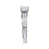 Thumbnail Image 2 of Previously Owned Diamond Engagement Ring 1/4 ct tw Round-cut 10K White Gold Size 3.75