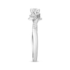 Thumbnail Image 1 of Previously Owned Diamond Promise Ring 1/5 ct tw Princess/Round 10K White Gold