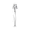 Thumbnail Image 2 of Previously Owned Diamond Promise Ring 1/5 ct tw Princess/Round 10K White Gold