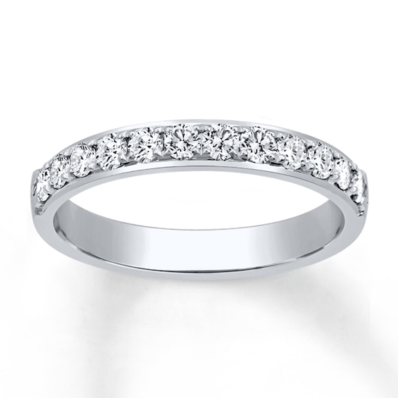 Previously Owned Diamond Ring 1/2 ct tw Round 14K White Gold