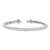 Thumbnail Image 1 of Previously Owned Diamond Tennis Bracelet 2 carat tw Round-cut 14K White Gold 7&quot;