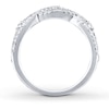 Thumbnail Image 2 of Previously Owned Neil Lane Diamond Band 1/2 ct tw Round-cut 14K White Gold