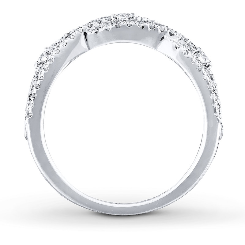 Main Image 2 of Previously Owned Neil Lane Diamond Band 1/2 ct tw Round-cut 14K White Gold