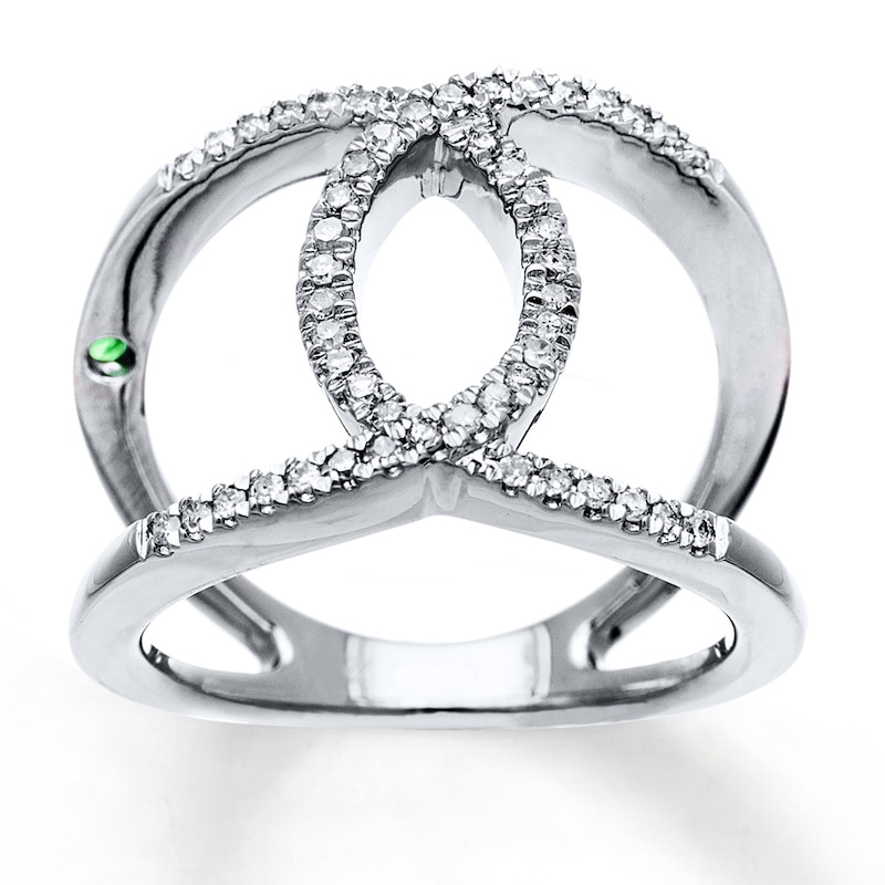 Main Image 1 of Previously Owned Ring 1/4 ct tw Diamonds Sterling Silver