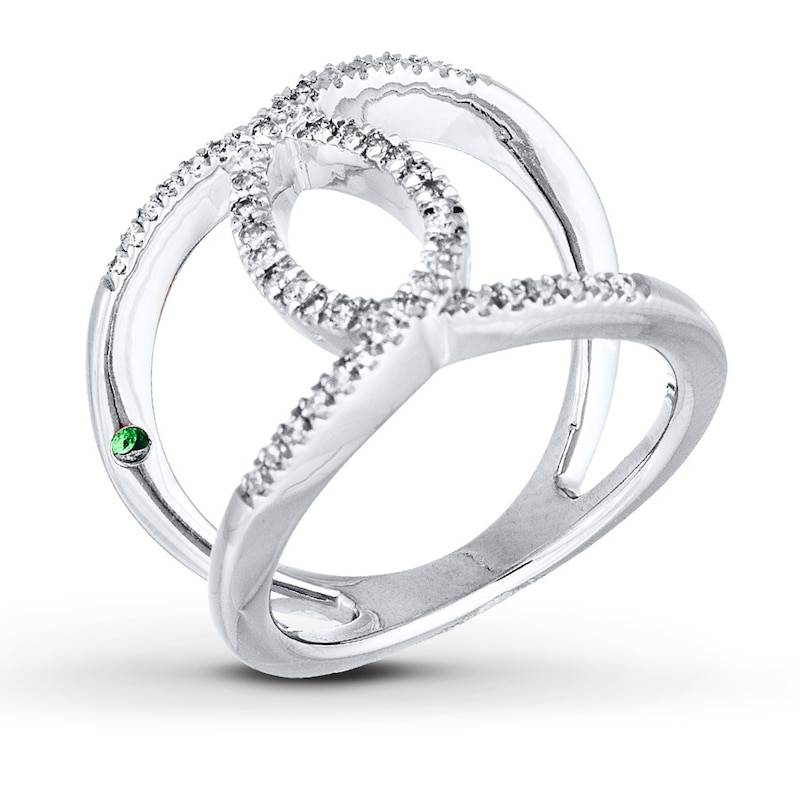 Main Image 4 of Previously Owned Ring 1/4 ct tw Diamonds Sterling Silver