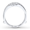 Thumbnail Image 2 of Previously Owned Diamond Enhancer Ring 1/4 ct tw Round-cut 14K White Gold