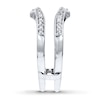 Thumbnail Image 3 of Previously Owned Diamond Enhancer Ring 1/4 ct tw Round-cut 14K White Gold
