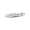Thumbnail Image 1 of Previously Owned Diamond Anniversary Ring 1/6 ct tw Round-cut 10K White Gold