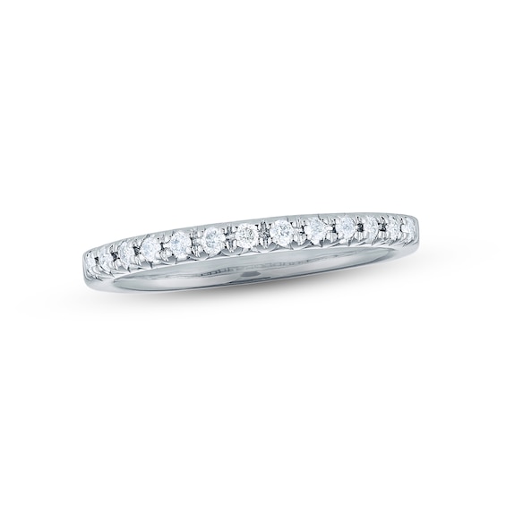 Previously Owned Diamond Anniversary Ring 1/6 ct tw Round-cut 10K White Gold