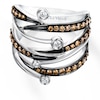 Thumbnail Image 1 of Previously Owned Le Vian Chocolate Diamonds 3/4 ct tw Ring 14K Vanilla Gold