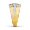 Thumbnail Image 2 of Previously Owned Men's Diamond Ring 5/8 ct tw 10K Two-Tone Gold