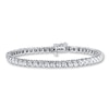 Thumbnail Image 0 of Previously Owned Diamond Bracelet 3/4 ct tw Round-cut 10K White Gold 7.25"