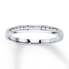 Thumbnail Image 0 of Previously Owned Diamond Anniversary Ring 1/8 ct tw Round-cut 10K White Gold