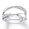 Previously Owned Enhancer Ring 1/5 ct tw Diamonds 10K White Gold