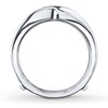Thumbnail Image 2 of Previously Owned Enhancer Ring 1/5 ct tw Diamonds 10K White Gold