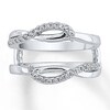 Thumbnail Image 1 of Previously Owned Diamond Enhancer Ring 1/4 ct tw Round-cut 14K White Gold