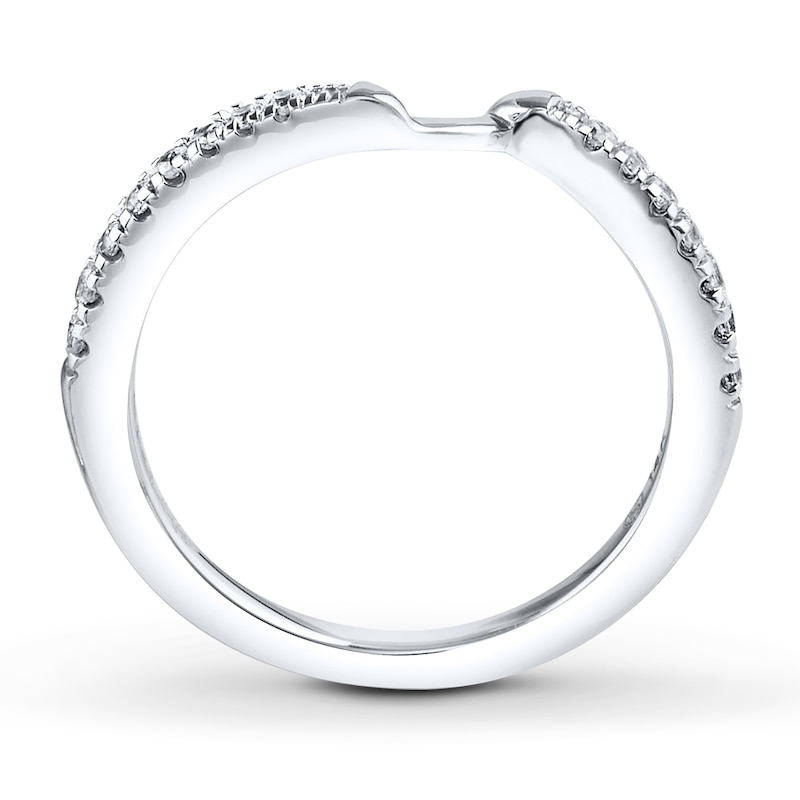 Main Image 2 of Previously Owned Ever Us Diamond Wedding Band 1/5 ct tw Round-cut 14K White Gold