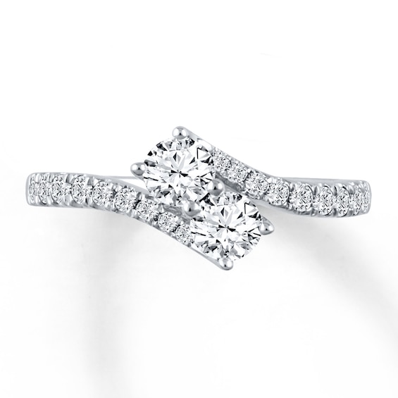 Previously Owned Ever Us Diamond Ring 1 ct tw Round-cut 14K White Gold