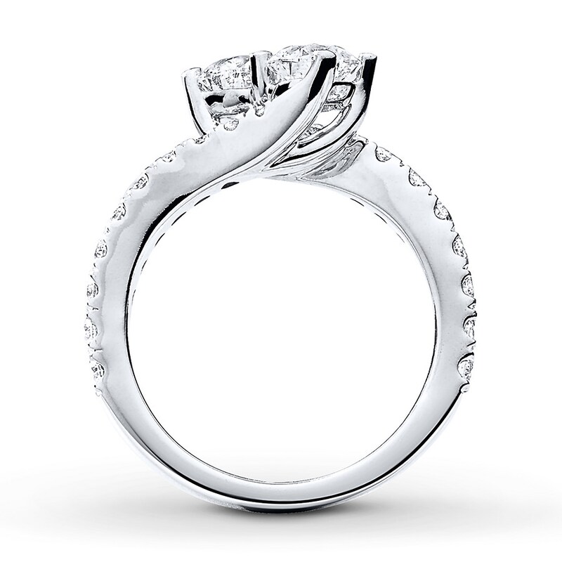 Main Image 2 of Previously Owned Ever Us Diamond Ring 2 ct tw Round-cut 14K White Gold