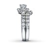 Thumbnail Image 1 of Previously Owned THE LEO Diamond Bridal Set 2 ct tw Round-cut 14K White Gold